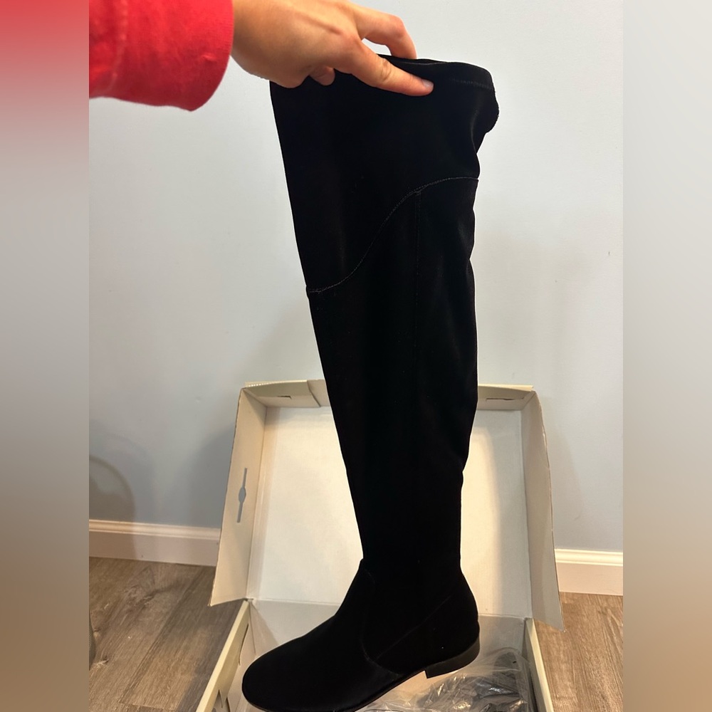 Marc Fisher Black Over-the-Knee Boots